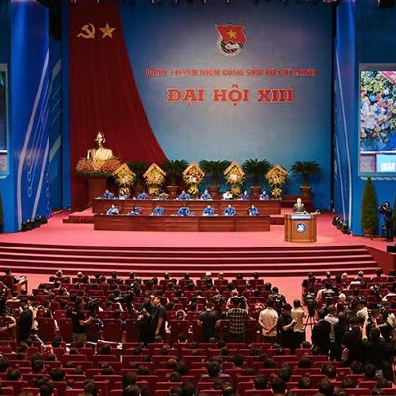 Khai mạc trọng thể Đại hội đại biểu toàn quốc Đoàn Thanh niên Cộng sản Hồ Chí Minh lần thứ XIII