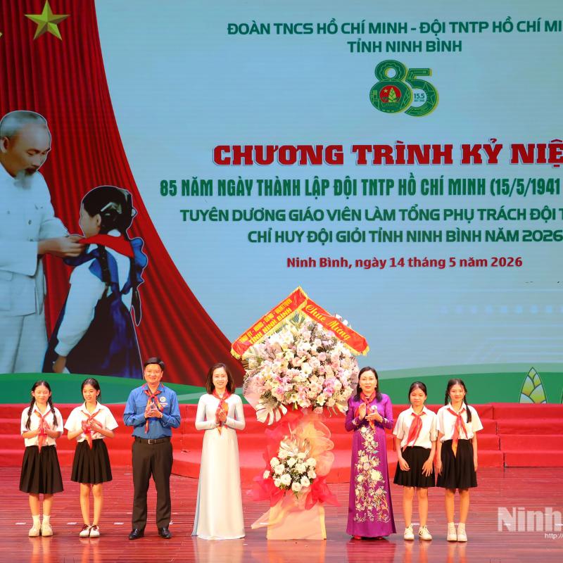 Kỷ niệm 85 năm Ngày thành lập Đội Thiếu niên Tiền phong Hồ Chí Minh