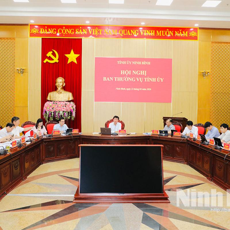 Ban Thường vụ Tỉnh ủy thảo luận, cho ý kiến về các nội dung quan trọng theo thẩm quyền