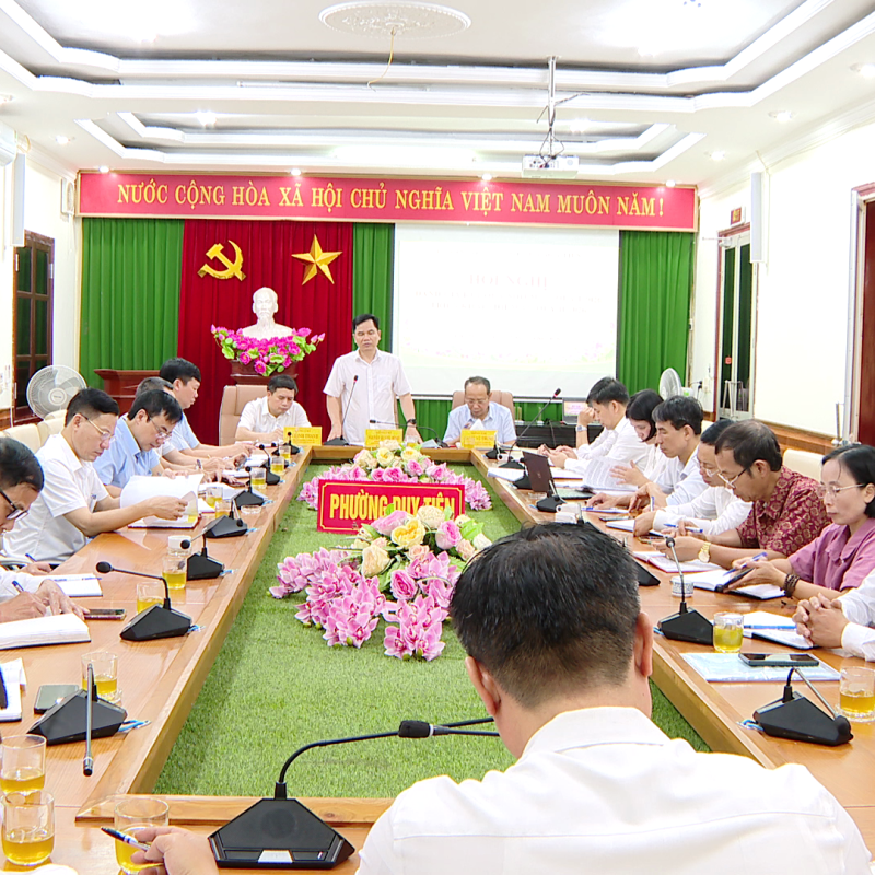 UBND phường Duy Tiên tổ chức giao ban đánh giá kết quả nhiệm vụ quý I, triển khai nhiệm vụ quý II năm 2026