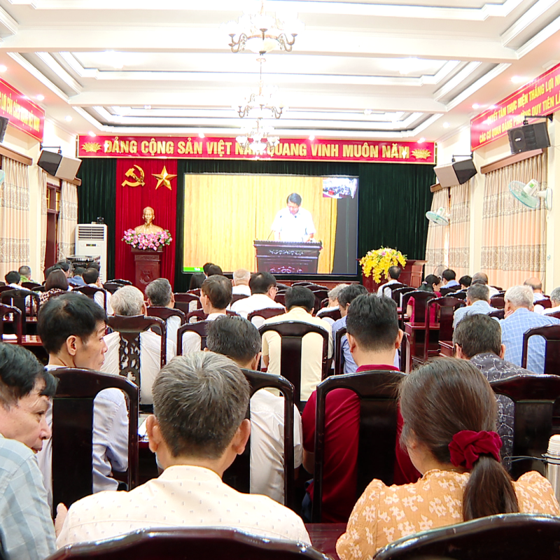 Phường Duy Tiên tham dự Hội nghị nghiên cứu, học tập, quán triệt và triển khai thực hiện các văn bản của Trung ương, của tỉnh