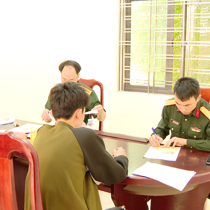 Phường Duy Tiên tổ chức đăng ký NVQS năm 2026 cho công dân nam đủ 17 tuổi
