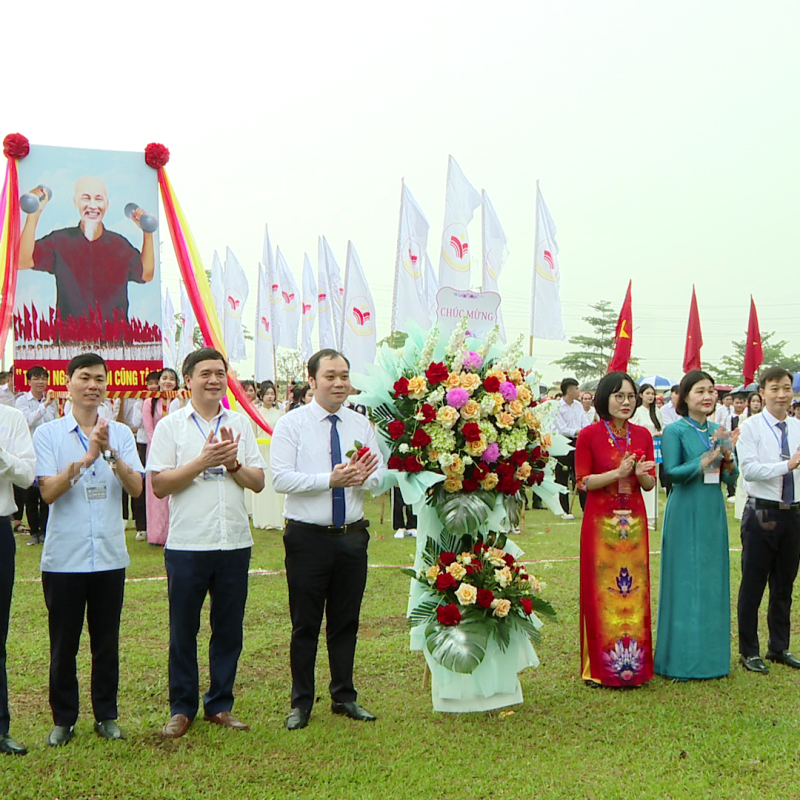 Lễ khai mạc Đại hội TDTT cụm phường Đồng Văn, Duy Tiên, Duy Hà, Duy Tân và Tiên Sơn lần thứ I năm 2026