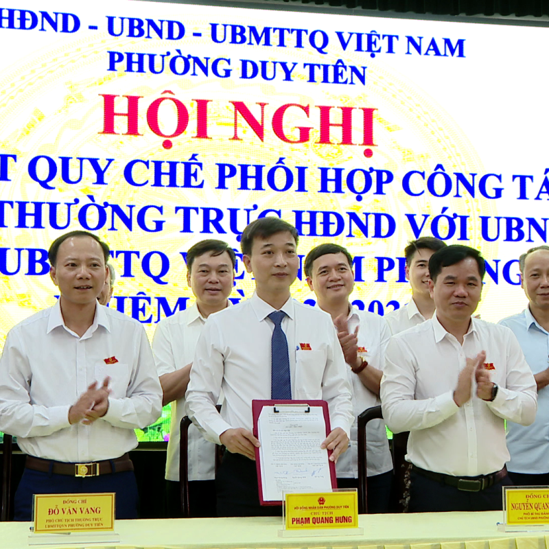 HĐND phường Duy Tiên tổ chức kỳ họp thứ hai-Kỳ họp chuyên đề