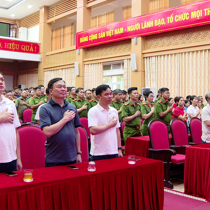 Phường Duy Tiên tham dự Lễ mít tinh và giải chạy phong trào hưởng ứng Tháng hành động phòng chống ma túy năm 2026