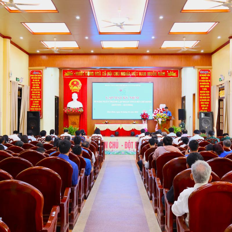 Đoàn Thanh niên xã Giao Bình tổ chức gặp mặt nhân dịp kỷ niệm 95 năm Ngày thành lập Đoàn TNCS Hồ Chí Minh (26/3/1931 - 26/3/2026)