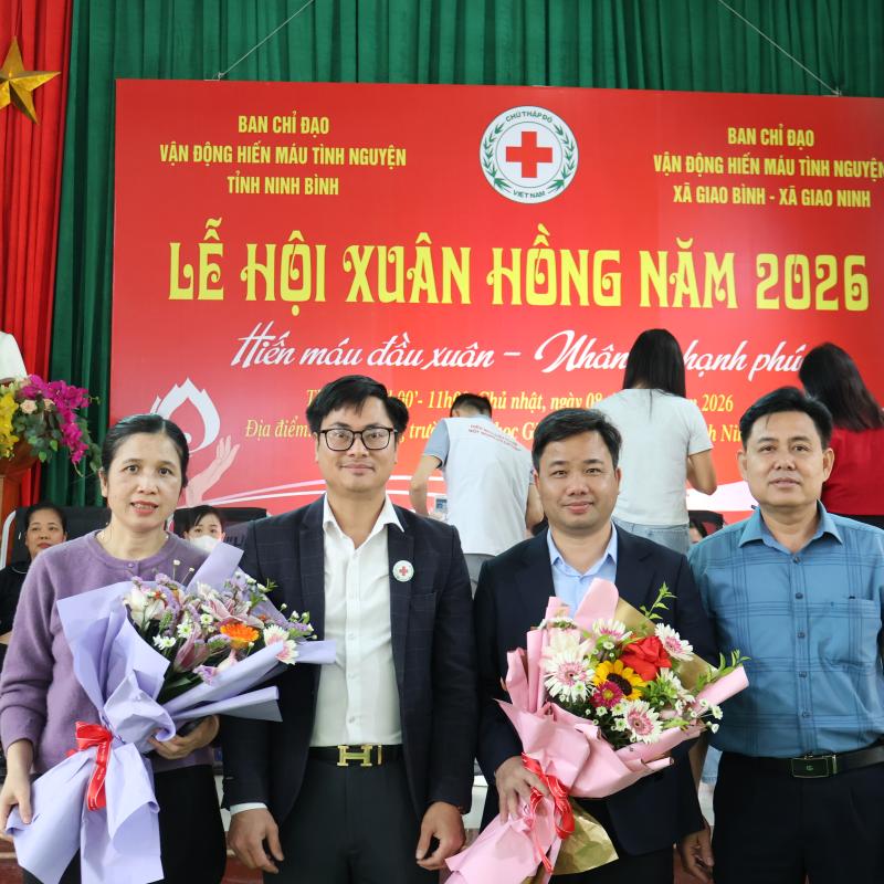 Hội Chữ thập đỏ xã Giao Bình tuyên truyền kỷ niệm Ngày Chữ thập đỏ và Trăng lưỡi liềm đỏ quốc tế 8/5