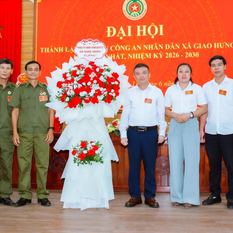 Đại hội thành lập Hội Cựu CAND xã Giao Hưng lần thứ I, nhiệm kỳ 2026 – 2030