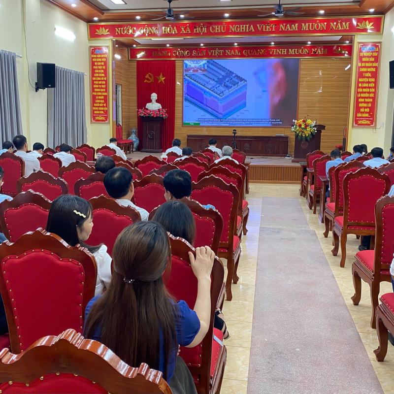 Xã Giao Hưng tham dự Hội nghị trực tuyến toàn quốc học tập, quán triệt và triển khai Nghị quyết 10-NQ/TW về phát triển kinh tế có vốn Bắn Cá Dubai palace nước ngoài.