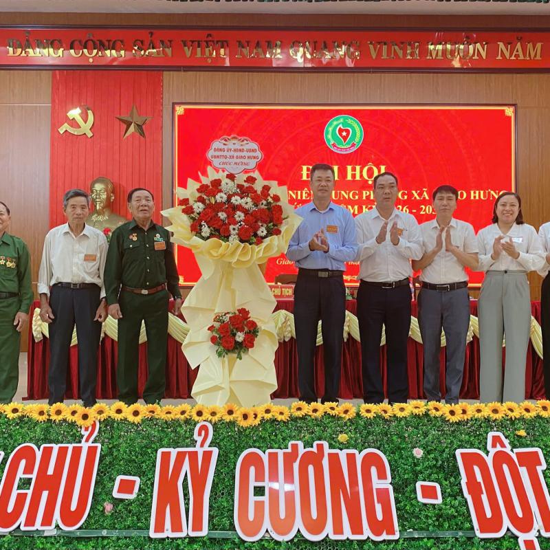 Đại hội Hội Cựu Thanh niên xung phong xã Giao Hưng lần thứ I, nhiệm kỳ 2026–2031