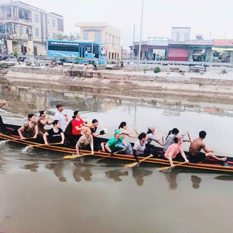 SÔI NỔI CÔNG TÁC LUYỆN TẬP MÔN BƠI CHẢI NAM, NỮ TRONG KHUÔN KHỔ ĐẠI HỘI THỂ DỤC THỂ THAO XÃ GIAO HƯNG LẦN THỨ I NĂM 2026