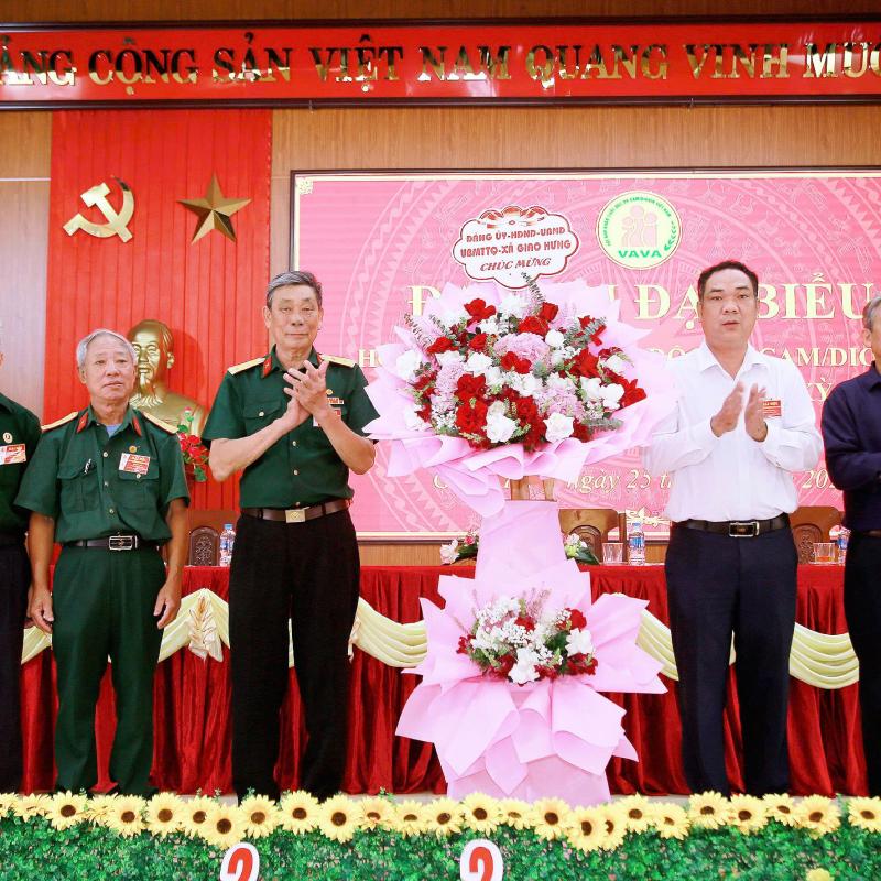 Đại hội Hội nạn nhân chất độc da cam/Dioxin xã Giao Hưng lần thứ nhất, nhiệm kì 2026-2031