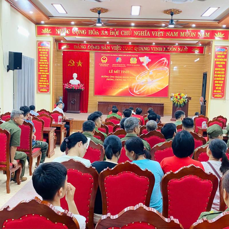 Xã Giao Hưng hưởng ứng Tháng hành động phòng, chống ma túy năm 2026: Chung một quyết tâm xây dựng xã, phường, đặc khu không ma túy