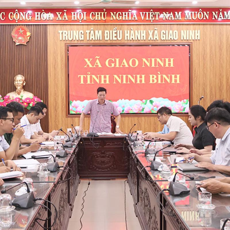 Xã Giao Ninh kiện toàn Ban Quản lý khu Nổ hũ Kho tàng Dubai link moi biển, xúc tiến phát triển Nổ hũ Kho tàng Dubai link moi trên địa bàn
