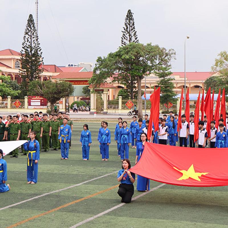 Xã Giao Ninh Khai mạc Đại hội TDTT lần thứ nhất năm 2026