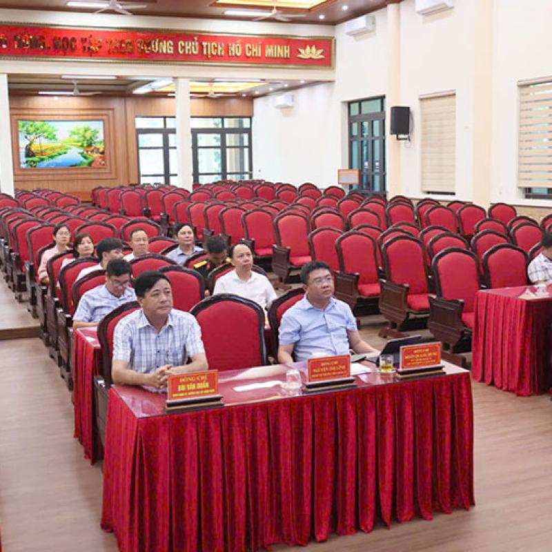Xã Giao Ninh tham dự lớp bồi dưỡng nâng cao năng lực xử lý tình huống thực tiễn đối với đội ngũ cán bộ cơ sở