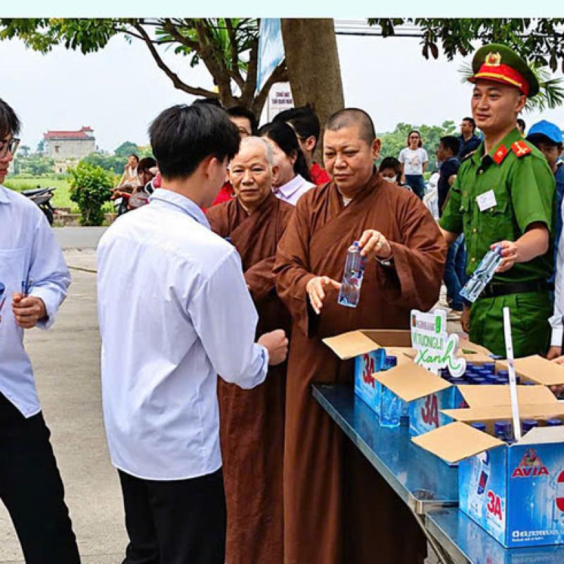 Ngày 11/6, hơn 340 học sinh trường THPT Quất Lâm bước vào kỳ thi THPT Quốc gia 2026