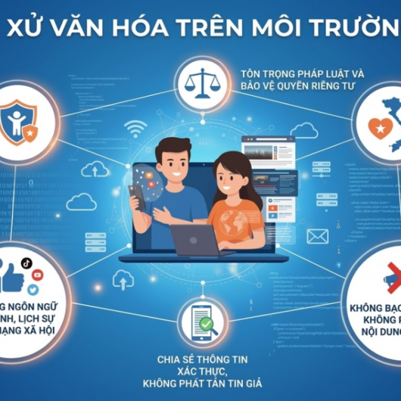 Bộ quy tắc ứng xử văn hóa trên môi trường số