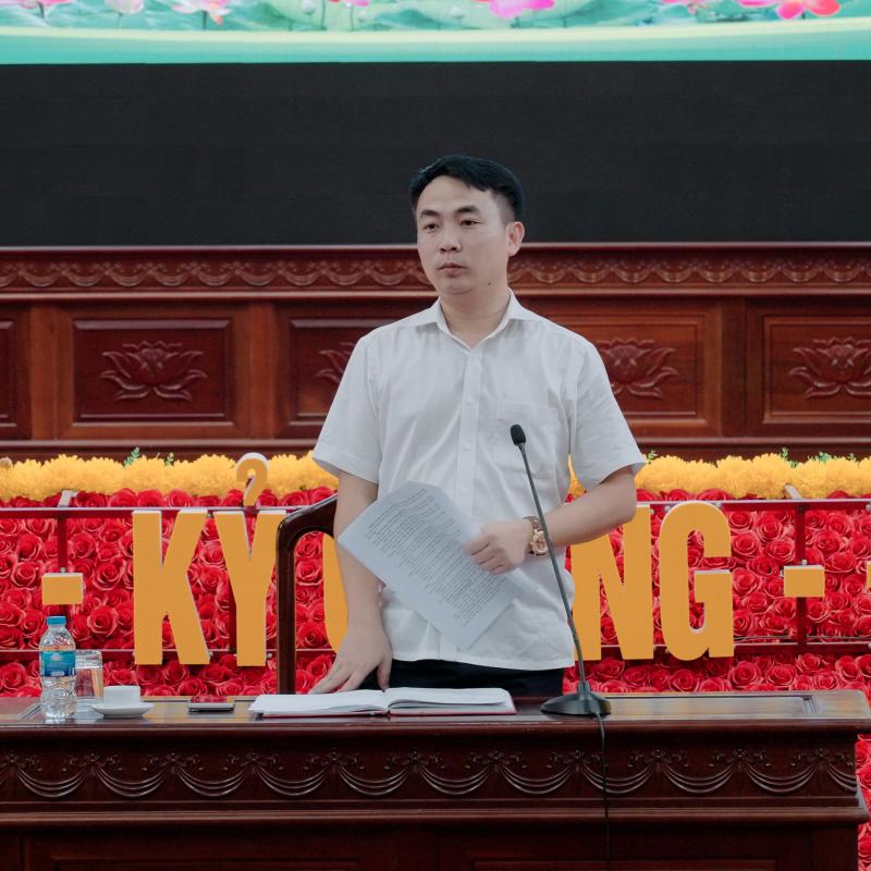 Ban tổ chức đại hội TDTT phường Hà Nam lần thứ nhất năm 2026 tổ chức hội nghị