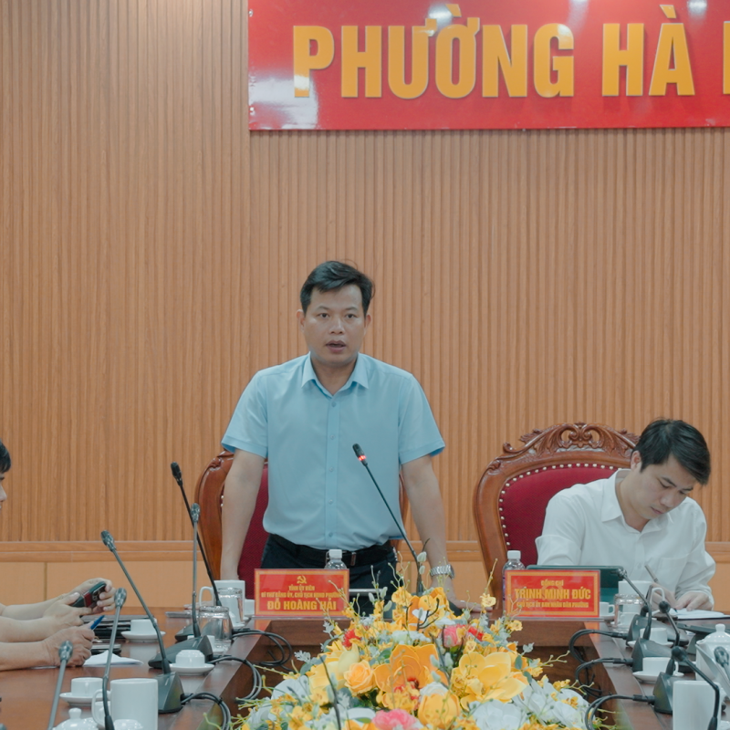 UBND phường Hà Nam tổ chức hội nghị nghe báo cáo tiến độ các dự án Bắn Cá Dubai palace công trên địa bàn