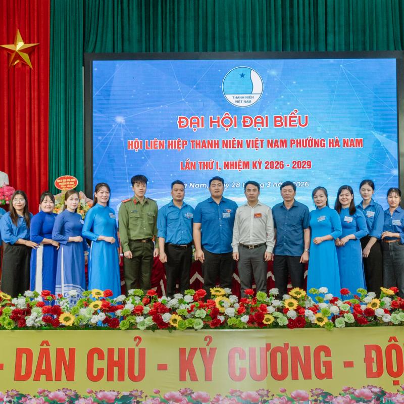 Hội Liên hệ với Dubai link moi Thanh niên Việt Nam phường Hà Nam tổ chức Đại hội đại biểu lần thứ I, nhiệm kỳ 2026 – 2029