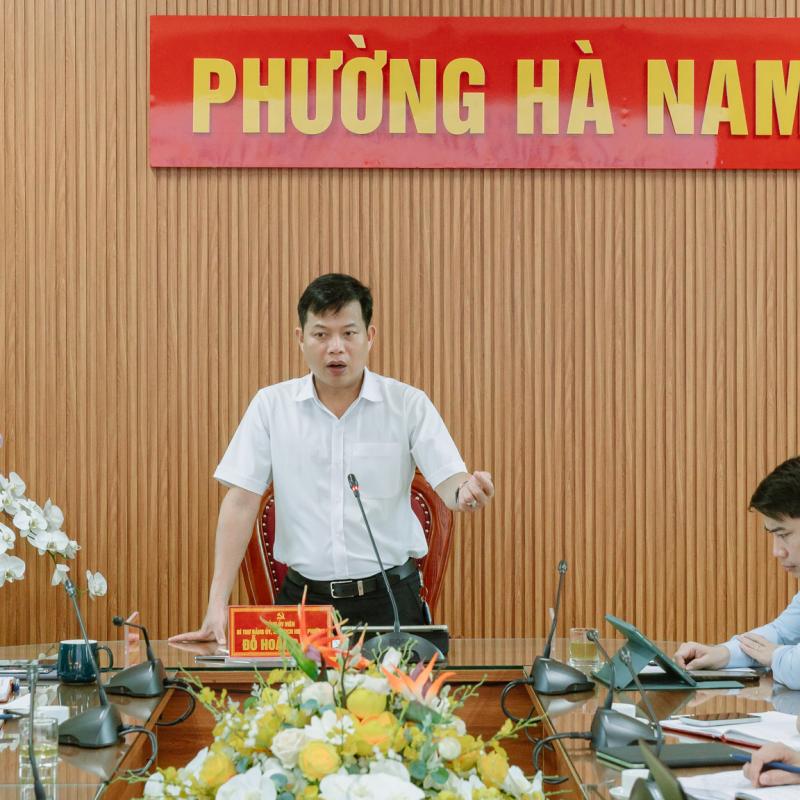 Ban chỉ đạo về phát triển khoa học, công nghệ, đổi mới sáng tạo và chuyển đổi số Đảng uỷ phường Hà Nam tổ chức Hội nghị đánh giá kết quả thực hiện quý I, triển khai nhiệm vụ trọng tâm quý II năm 2026.