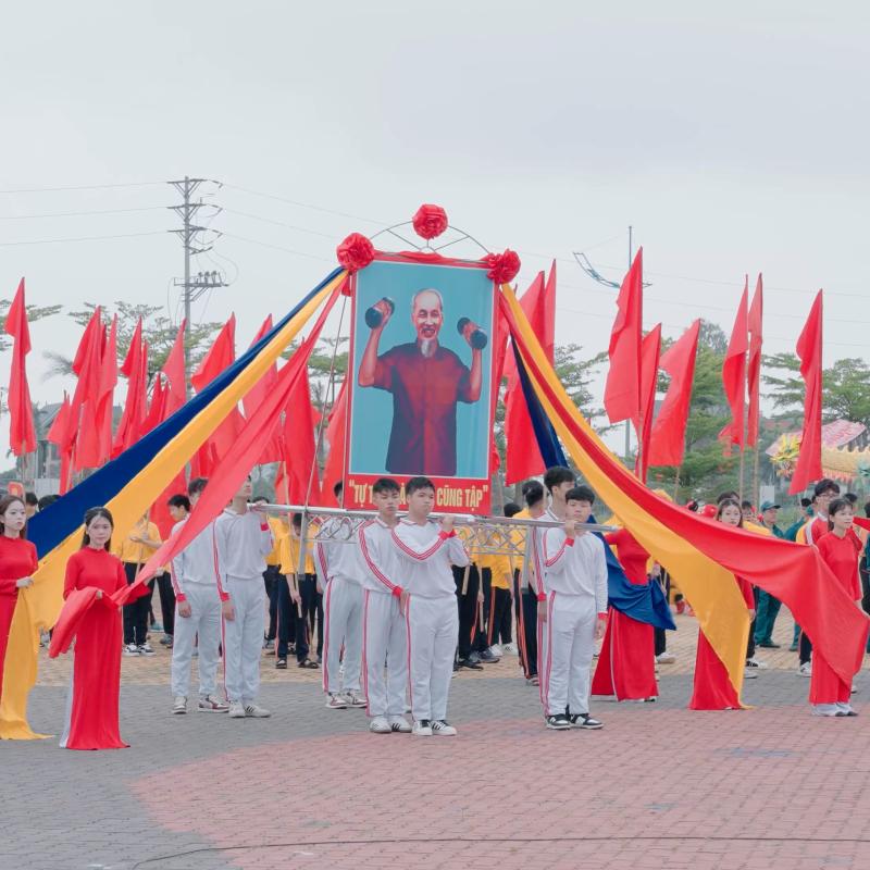 Lễ khai mạc Đại hội TDTT phường Hà Nam lần thứ I năm 2026 diễn ra sôi nổi, ấn tượng và thành công tốt đẹp