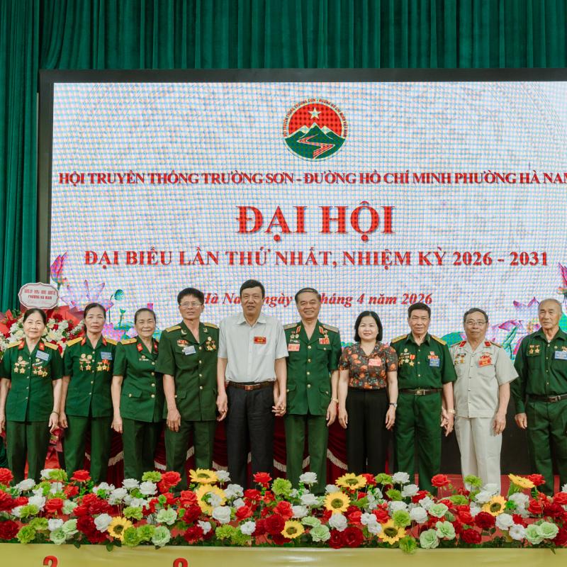 Hội truyền thống trường sơn – đường Hồ Chí Minh phường Hà Nam tổ chức Đại hội đại biểu lần thứ nhất, nhiệm kỳ 2026-2031.
