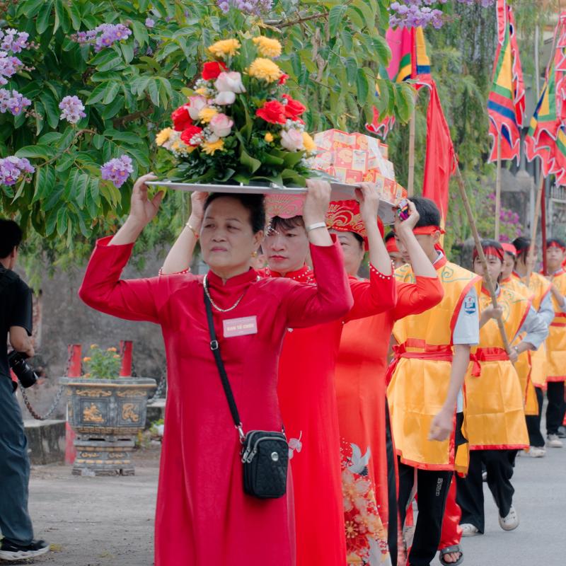 PHÓNG SỰ: LỄ HỘI TRUYỀN THỐNG ĐÌNH LÀNG QUÁN NHA – NÉT ĐẸP VĂN HÓA ĐƯỢC GÌN GIỮ QUA BAO THẾ HỆ