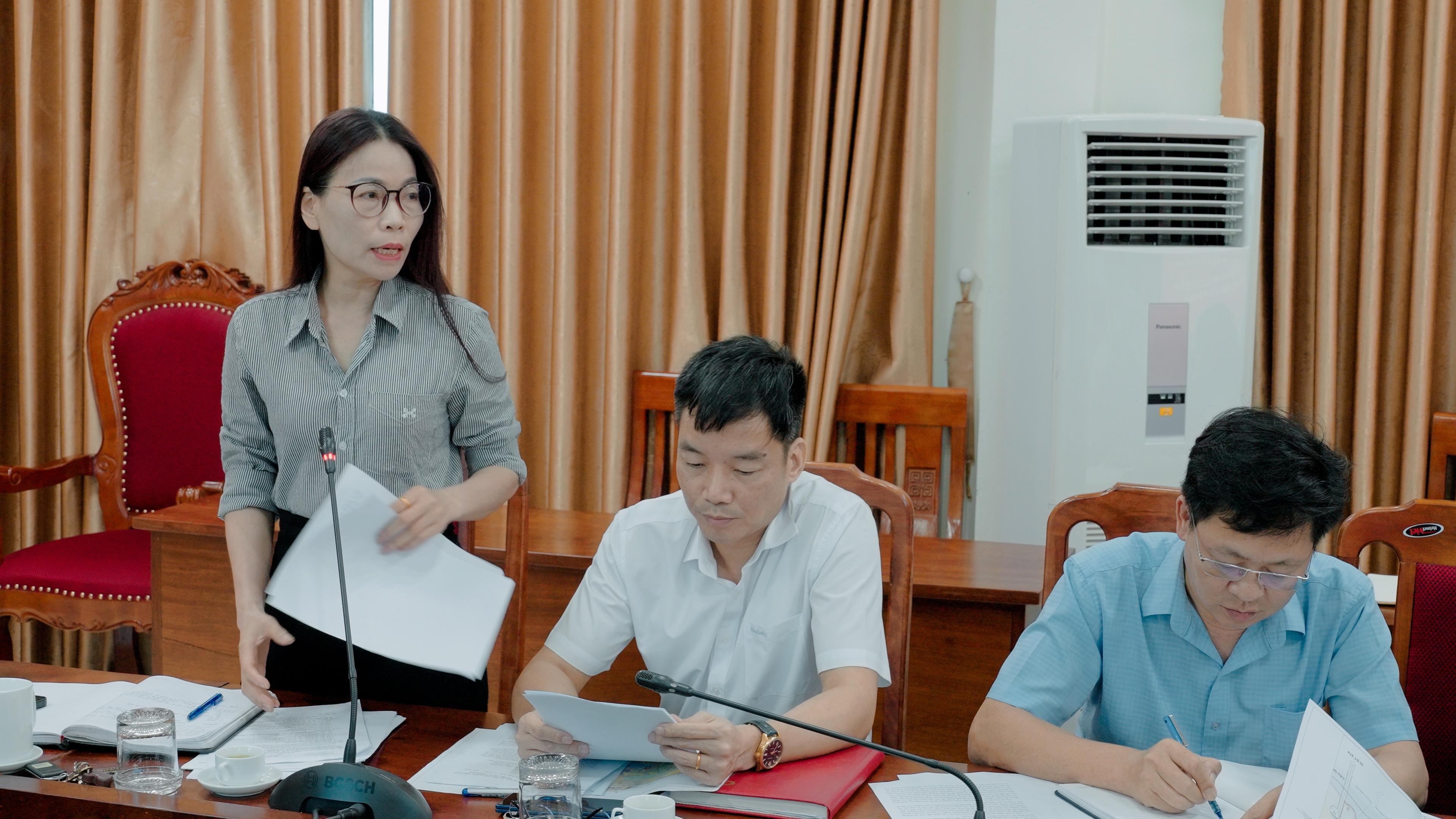 UBND phường Hà Nam tổ chức hội nghị xin ý kiến các sở, ngành về điều chỉnh quy hoạch khu dân cư hiện trạng Tổ dân phố Quang Ấm, phường Hà Nam và Dự án Khu đô thị sinh thái Bắc Châu Giang.