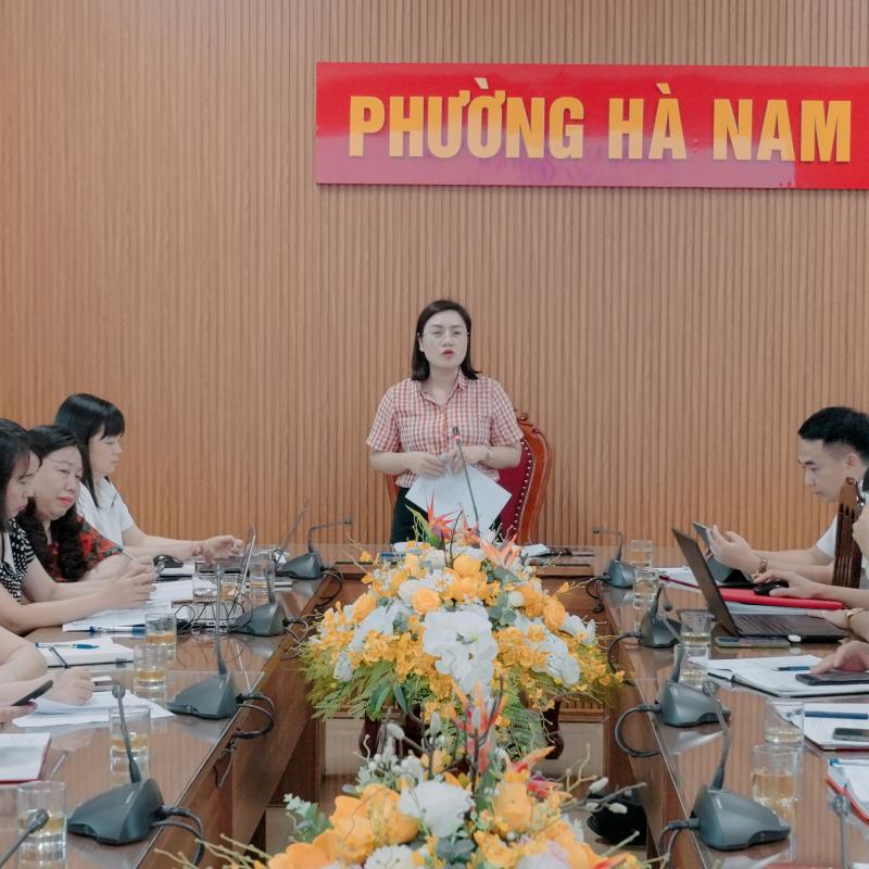 Đảng uỷ phường Hà Nam tổ chức Hội nghị sơ kết công tác của Ban Chỉ đạo công tác tôn giáo, Ban chỉ đạo thực hiện Quy chế dân chủ ở cơ sở và Ban Công tác 35 Đảng ủy phường 6 tháng đầu năm 2026