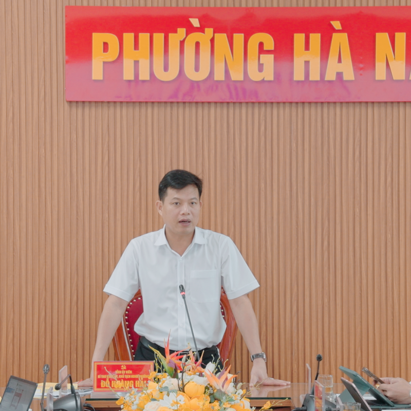 BAN CHẤP HÀNH ĐẢNG BỘ PHƯỜNG HÀ NAM TỔ CHỨC HỘI NGHỊ LẦN THỨ 19, NHIỆM KỲ 2025 – 2030