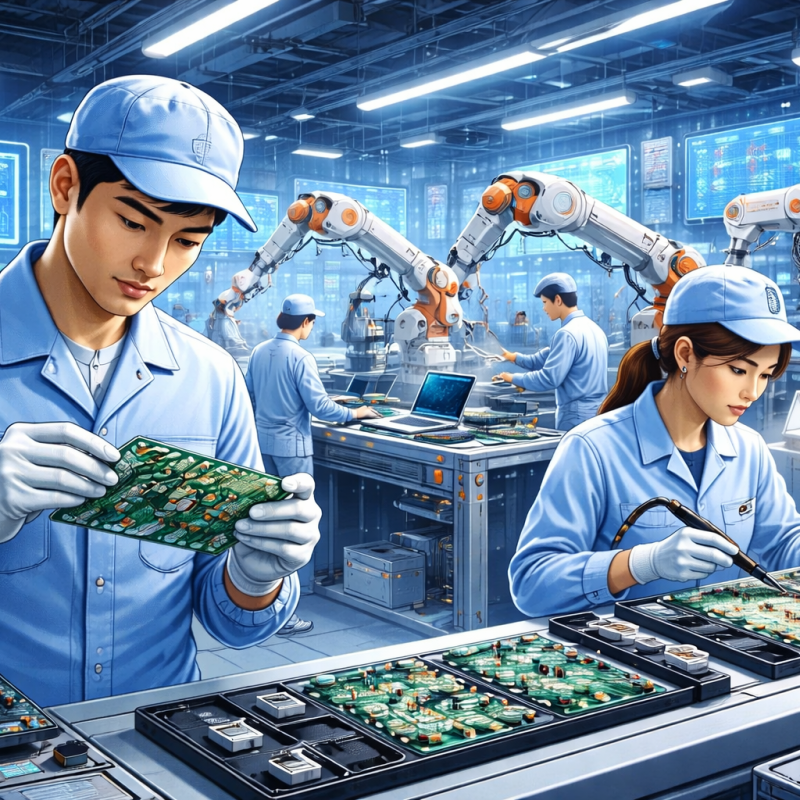 Quy định mới về tiêu chí ưu đài thuế cho doanh nghiệp sản xuất thiết bị điện tử