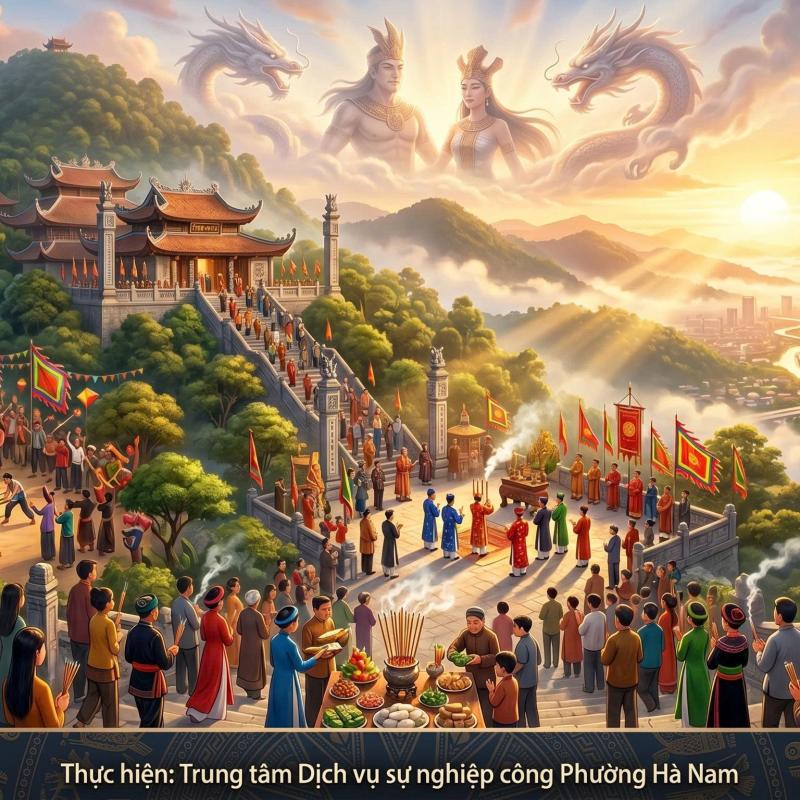 Xã luận: Giỗ Tổ Hùng Vương mùng 10 tháng 3 (âm lịch): Từ cội nguồn thiêng liêng đến sức mạnh đại đoàn kết dân tộc