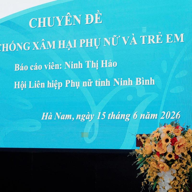 HỘI LHPN PHƯỜNG HÀ NAM TỔ CHỨC TUYÊN TRUYỀN PHÒNG, CHỐNG XÂM HẠI PHỤ NỮ VÀ TRẺ EM NĂM 2026; HƯỚNG DẪN SỬ DỤNG NỀN TẢNG “BÌNH DÂN HỌC VỤ SỐ”
