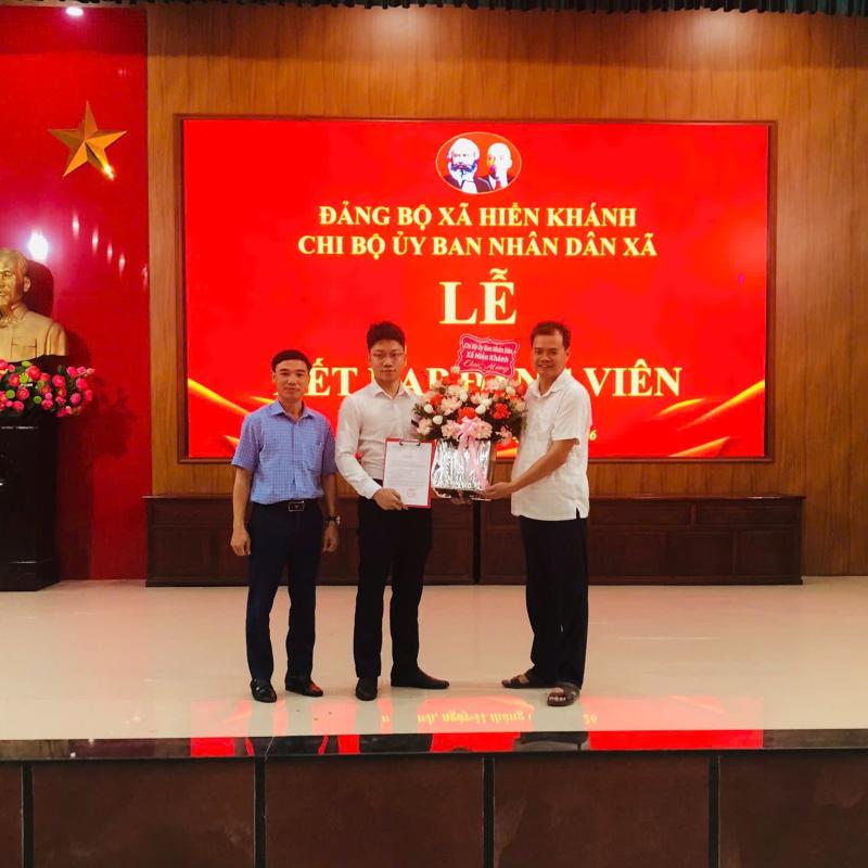 CHI BỘ UBND XÃ HIỂN KHÁNH TỔ CHỨC SINH HOẠT CHI BỘ THÁNG 6 NĂM 2026.