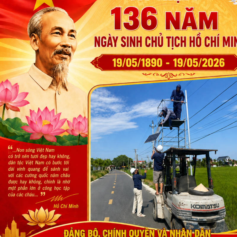 Tháng Năm nhớ Bác – Đảng bộ xã Hiển Khánh thi đua học và làm theo lời Người.
