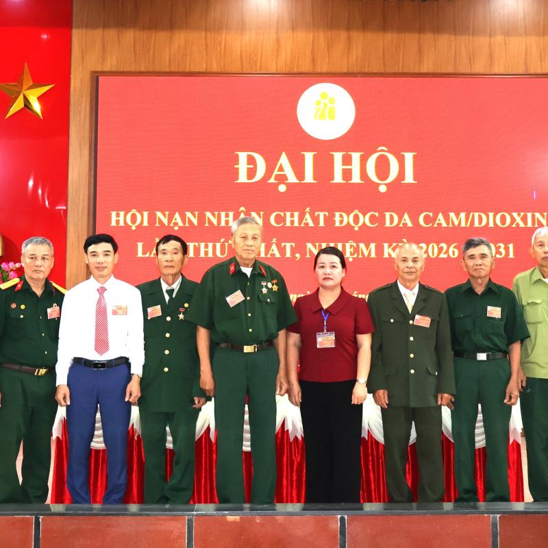 HỘI NẠN NHÂN CHẤT ĐỘC DA CAM/DIOXIN XÃ HIỂN KHÁNH TỔ CHỨC ĐẠI HỘI ĐẠI BIỂU LẦN THỨ I, NHIỆM KỲ 2026 – 2031
