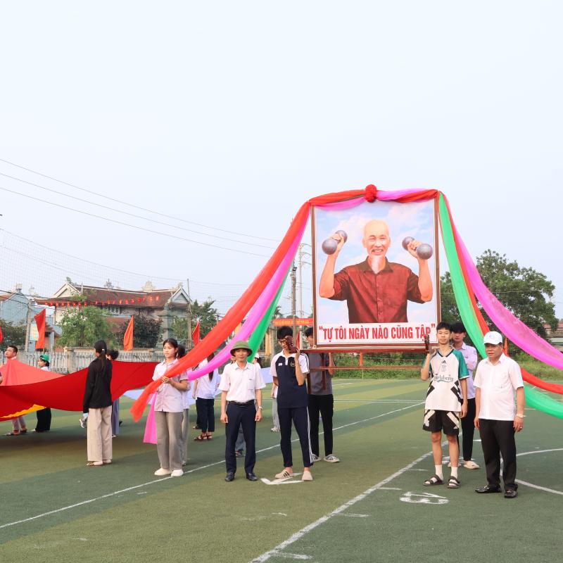 XÃ HIỂN KHÁNH HOÀN TẤT MỌI CÔNG TÁC CHUẨN BỊ CHO BUỔI TỔNG DUYỆT VÀ LỄ KHAI MẠC ĐẠI HỘI THỂ DỤC THỂ THAO LẦN THỨ NHẤT NĂM 2026.