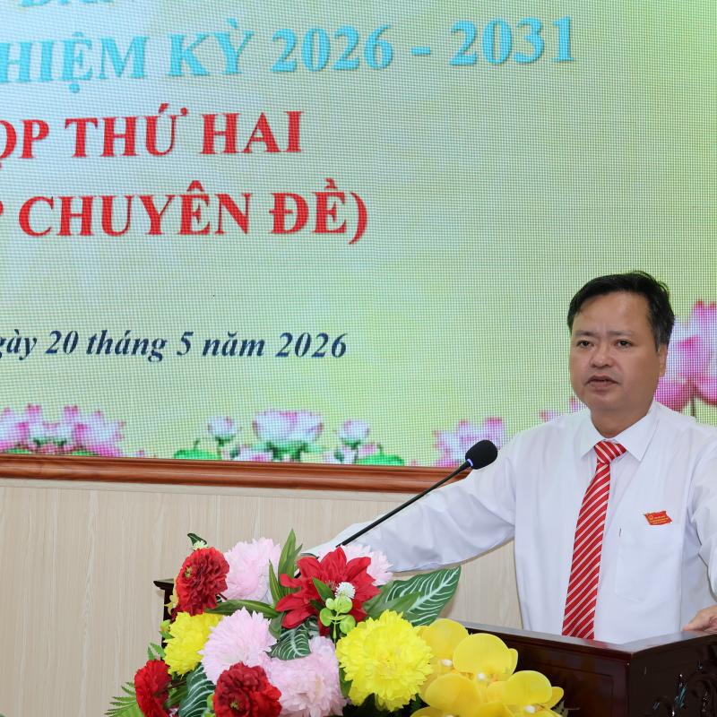 HĐND xã Hiển Khánh tổ chức Kỳ họp thứ 2 (kỳ họp chuyên đề), nhiệm kỳ 2026 – 2031.