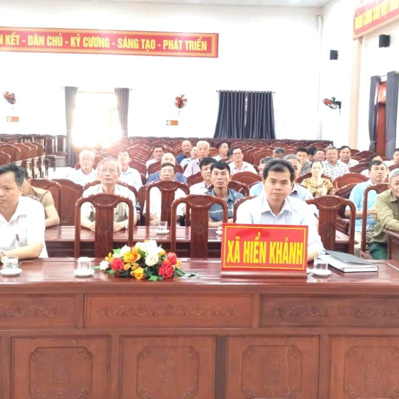 XÃ HIỂN KHÁNH THAM DỰ HỘI NGHỊ TRỰC TUYẾN TOÀN QUỐC TỔNG KẾT CÔNG TÁC BẦU CỬ ĐẠI BIỂU QUỐC HỘI KHÓA XVI VÀ ĐẠI BIỂU HỘI ĐỒNG NHÂN DÂN CÁC CẤP NHIỆM KỲ 2026 – 2031.