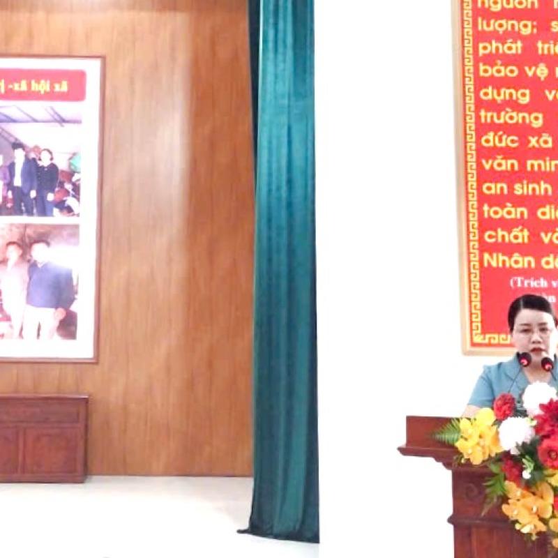 ĐẢNG ỦY XÃ HIỂN KHÁNH TỔ CHỨC HỘI NGHỊ SƠ KẾT QUÝ I, TRIỂN KHAI NHIỆM VỤ TRỌNG TÂM QUÝ II NĂM 2026.