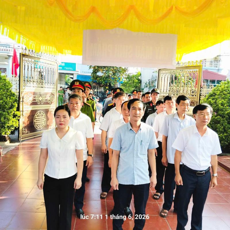 Đảng ủy - HĐND - UBND - UBMTTQ xã Hồng Phong; Triển khai thực hiện “Chiến dịch 500 ngày đêm đẩy mạnh thực hiện tìm kiếm, quy tập và xác định danh tính hài cốt liệt sĩ”, hướng tới kỷ niệm 80 năm Ngày Thương binh - Liệt sĩ (27/7/1947 - 27/7/2027)
