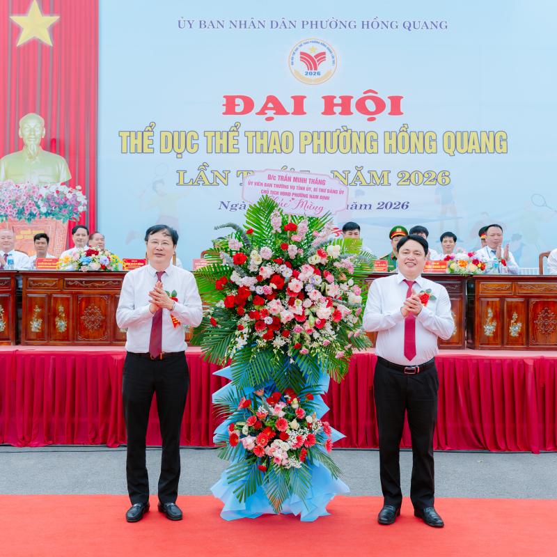 Phường Hồng Quang tổ chức thành công Đại hội TDTT lần thứ I năm 2026