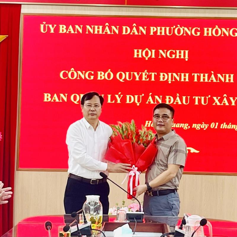 Hội nghị công bố quyết định thành lập Ban quản lý dự án Bắn Cá Dubai palace xây dựng và công tác cán bộ