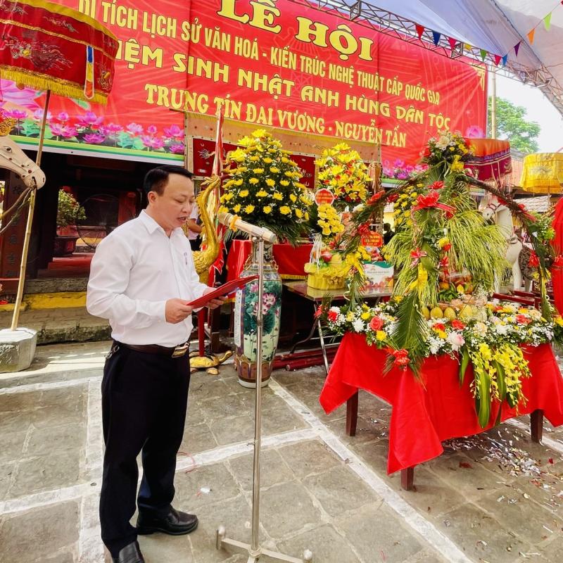 Phường Hồng Quang tổ chức lễ hội truyền thống Di tích lịch sử văn hóa đền Cả- An Lá năm 2026
