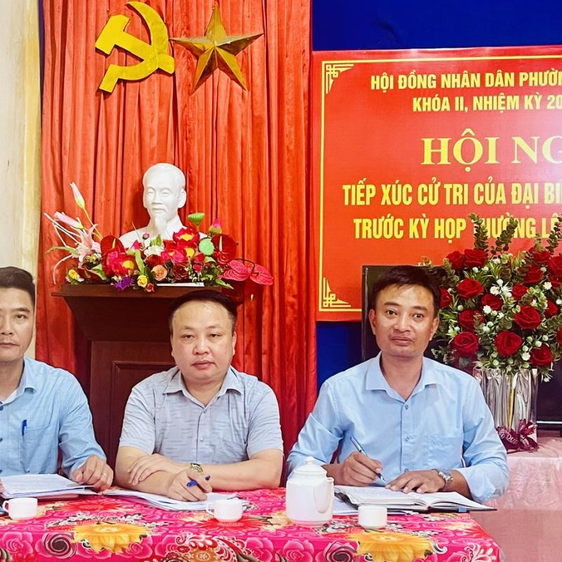Tổ đại biểu số 1 HĐND phường tiếp xúc cử tri trước kỳ họp thường lệ giữa năm HĐND phường khóa II nhiệm kỳ 2026-2031