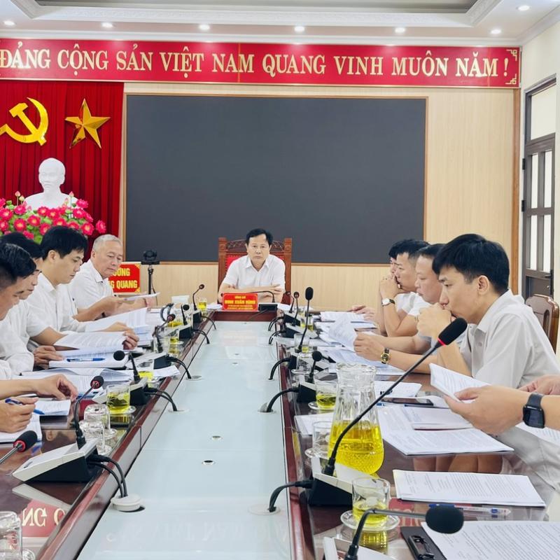 Hội nghị Ban Thường vụ Đảng ủy phường