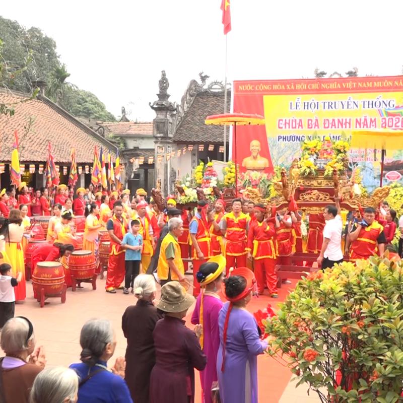 LỄ HỘI CHÙA BÀ ĐANH TỔ CHỨC THÀNH CÔNG TỐT ĐẸP