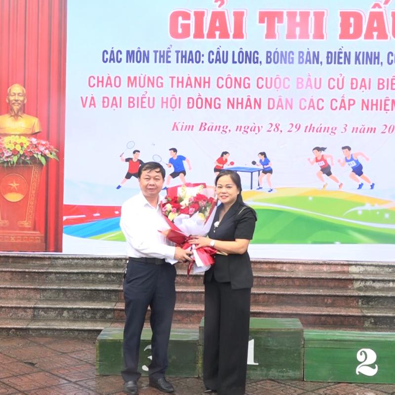 Phường Kim Bảng tổ chức Giải thi đấu các môn thể thao chào mừng thành công cuộc bầu cử đại biểu quốc hội khóa XVI và đại biểu HĐND các cấp nhiệm kỳ 2026- 2031